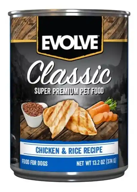 Evolve Dog Lata Pollo 374 Gr