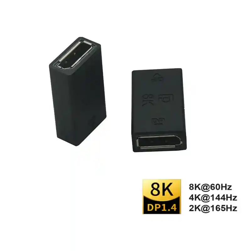 Union Displayport Hembra A Hembra V1.4 8k Unir Cables Cortos