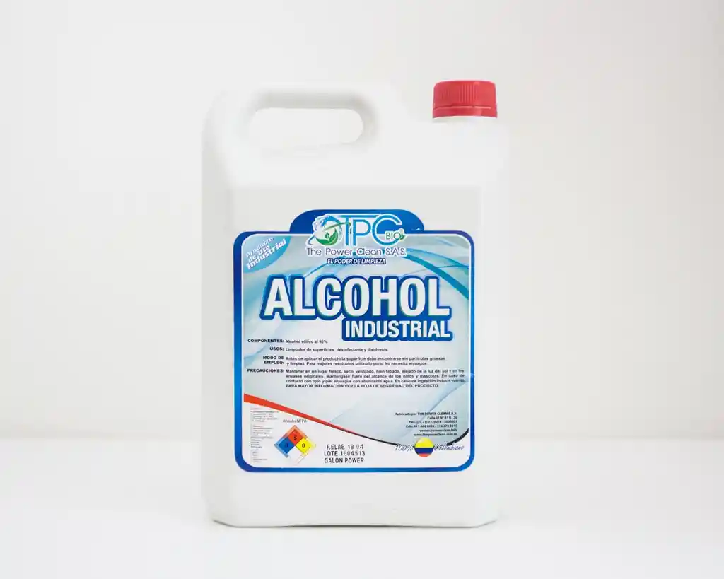 Alcohol Industrial 85% 375ml