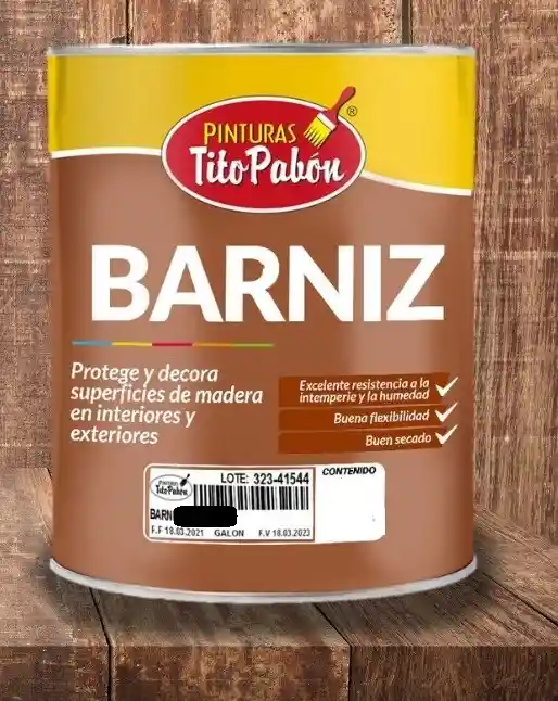 1/8 Barniz Mate Tito Pabon