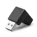 Union Usb 3.0 Macho A Hembra Angulo 90 Grados