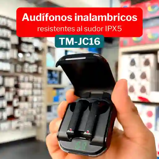  Audifonos Bluetooth TWS Inalambrico Tmjc16 