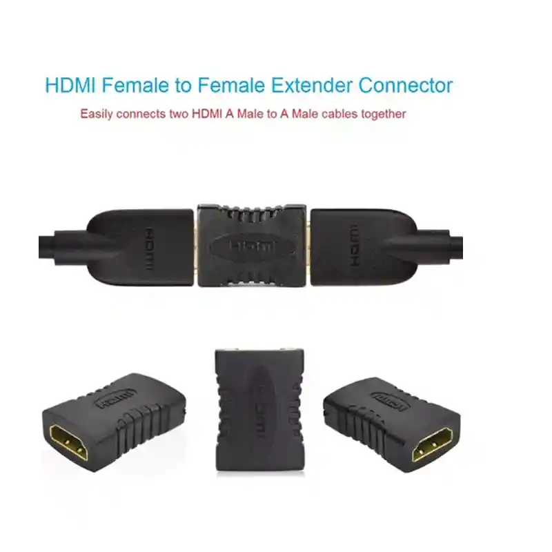 Union Hdmi Hembra Hembra Full Hd 1080p 3d