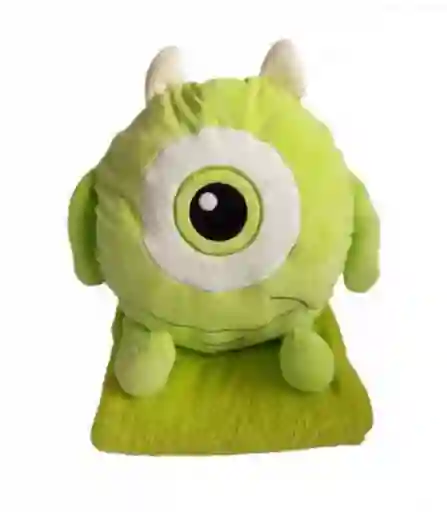 Peluche Cojín Con Cobija Calentadora Manta Frazada Térmica Mickey Wazowski