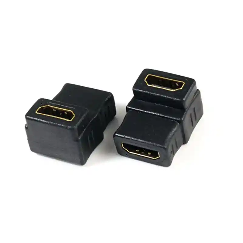 Union Hdmi Hembra Hembra 90 Grados Full Hd 1080p 3d