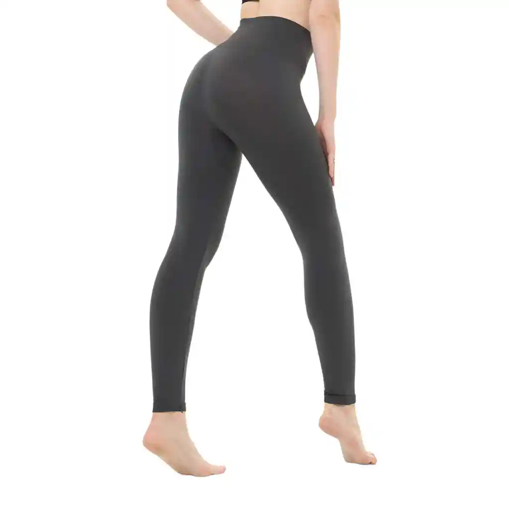 Legging Térmico Interior En Fleece Polar Clima Frío Gris