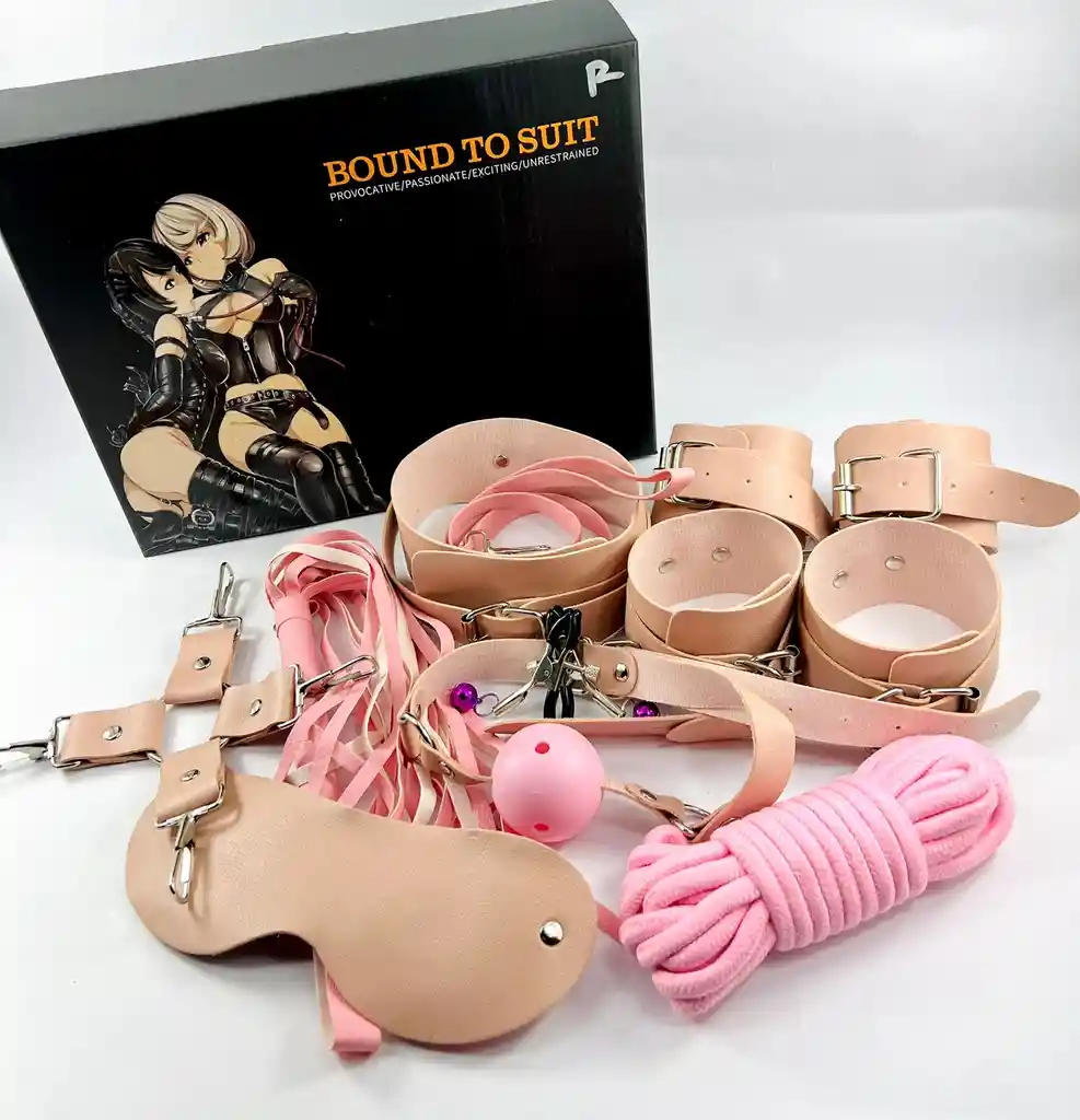 Kit De Bondage X 9 Piezas