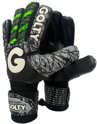 Guantes De Fútbol Golty Competicion Hyperfaster Latex Natural Gris-verde/ Talla 6