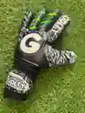 Guantes De Fútbol Golty Competicion Hyperfaster Latex Natural Gris-verde/ Talla 7