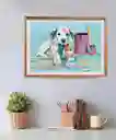 Rompecabezas 500 Piezas Perro Dalmata Pintura De Colores