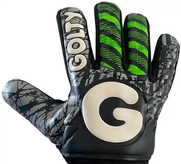 Guantes De Fútbol Golty Competicion Hyperfaster Latex Natural Gris-verde/ Talla 11