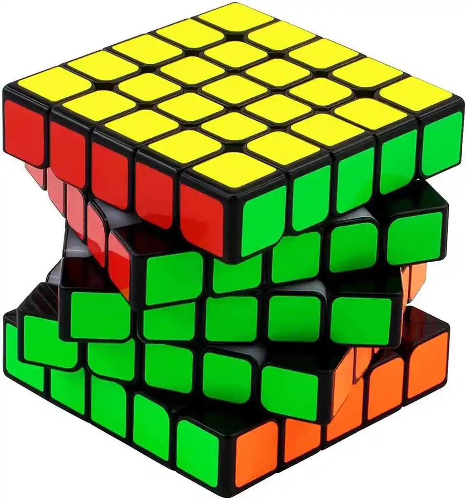 Cubo Rubik 5x5 Original Qiyi Sail W Speed Fondo Negro