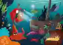 Rompecabezas Para Niños 4 En 1 Explorando El Oceano Animales