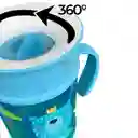 Vaso Entrenador 360 Para Bebe Con Manijas Azul