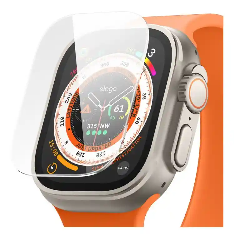 Vidrio Templado Para Apple Watch Ultra Clear