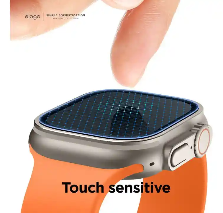 Vidrio Templado Para Apple Watch Ultra Clear