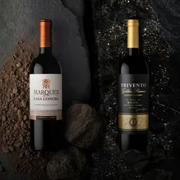 Vino Marques Cabernet Sauvignon+vino Trivento Golden Reserve Malbec