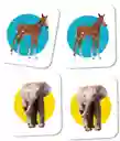 Juego De Memoria Para Niños Animales De La Selva