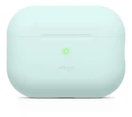 Elago Estuche Para Airpods Pro 2 / Pro De Silicona En Verde Menta