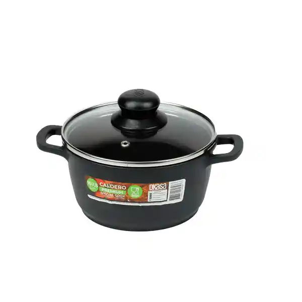 Caldero Premium Antiadherente Dkasa 16x7.5cm