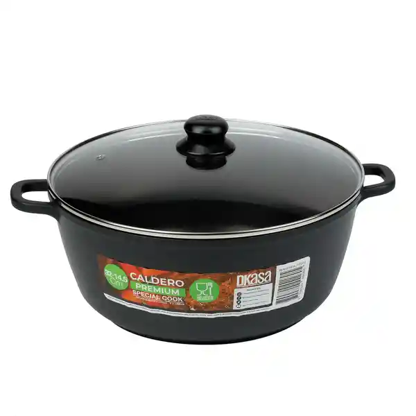 Caldero Premium Antiadherente Dkasa 32x14.5cm
