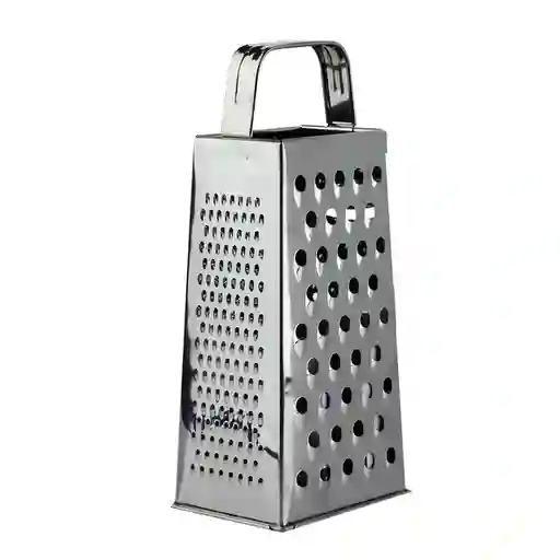 Rallador Acero Inox 4 Caras Mango Acero 21cm