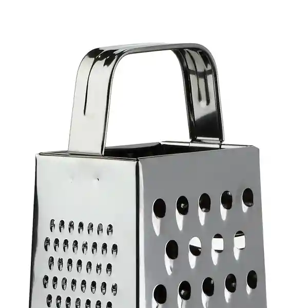 Rallador Acero Inox 4 Caras Mango Acero 21cm