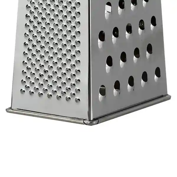 Rallador Acero Inox 4 Caras Mango Acero 23cm