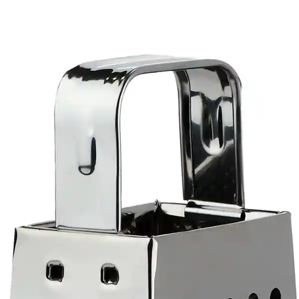 Rallador Acero Inox 4 Caras Mango Acero 23cm