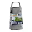 Rallador Acero Inox 4 Caras Mango Acero 23cm