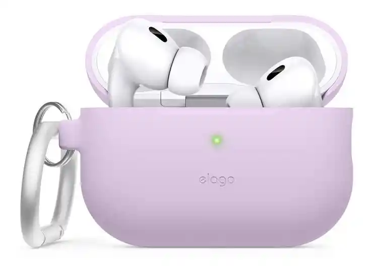 Estuche Para Airpods Pro 2 Con Arnés Silicona Elago Lavanda