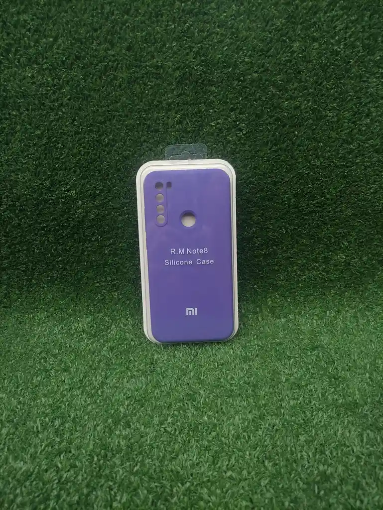 Xiaomi Redmi Note 8 | Forro Protector| Silicone Case | Morado | Xiaomi | Carcasa | Funda | Anti Humedad