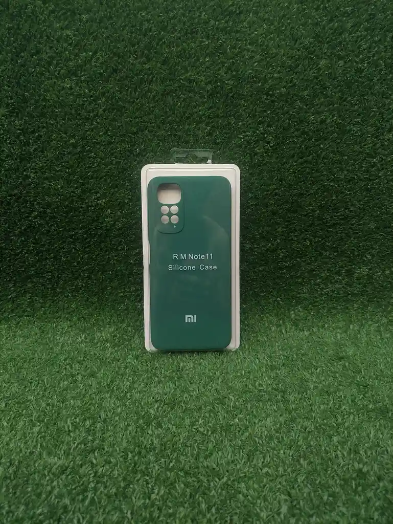 Xiaomi Redmi Note 11 | Forro Protector| Silicone Case | Verde Esmeralda |xiaomi | Carcasa | Funda | Anti Humedad