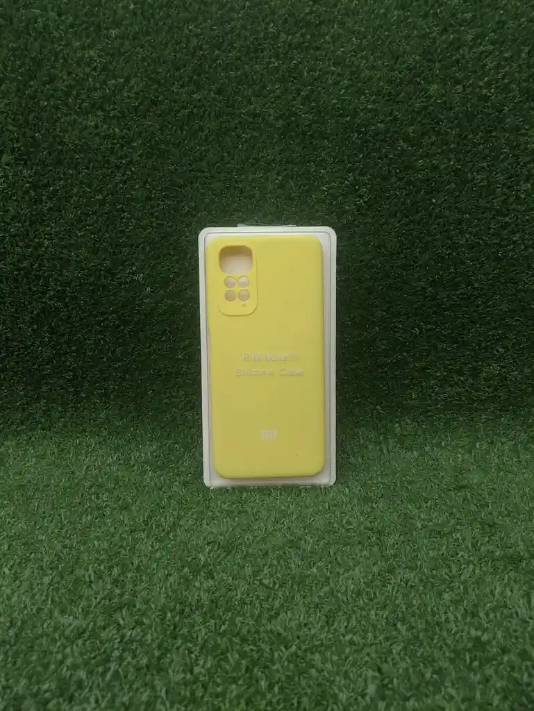 Xiaomi Redmi Note 11 | Forro Protector| Silicone Case | Amarillo | Xiaomi | Carcasa | Funda | Anti Humedad