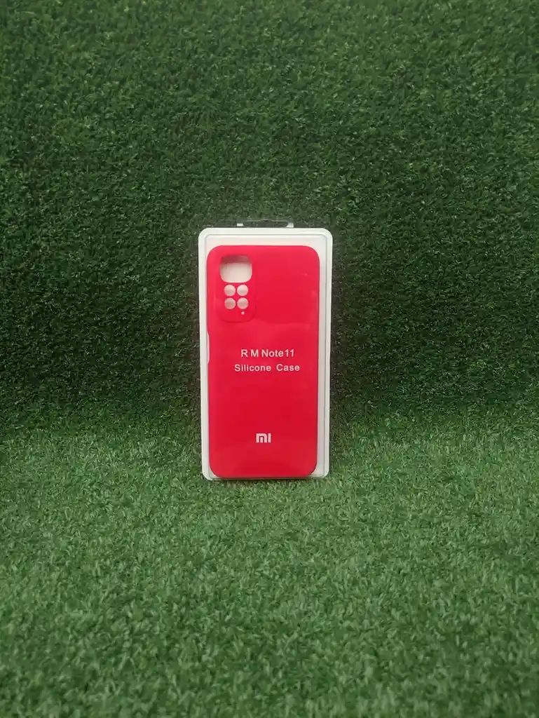 Xiaomi Redmi Note 11 | Forro Protector| Silicone Case | Rojo |xiaomi | Carcasa | Funda | Anti Humedad