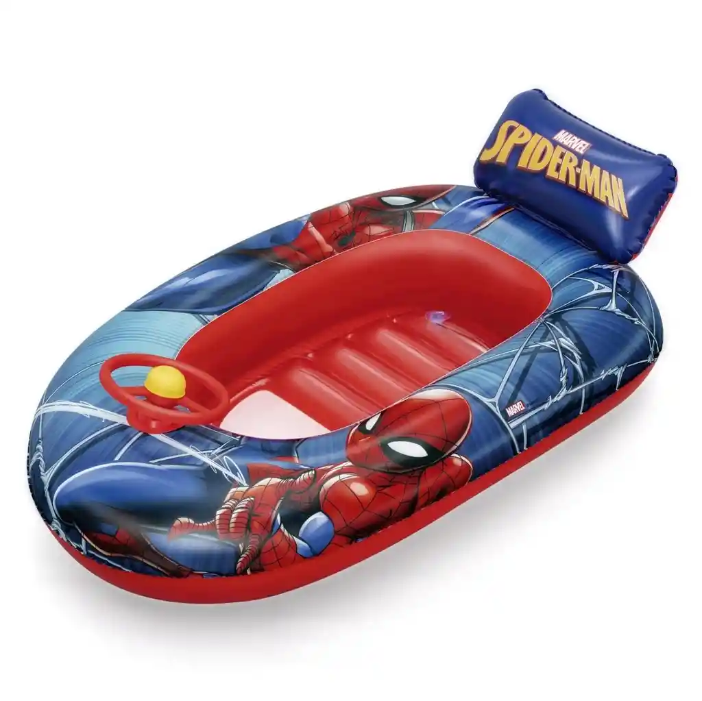 Flotador Bote Lancha Spiderman Hombre Araña Bestway 98009 Dayoshop