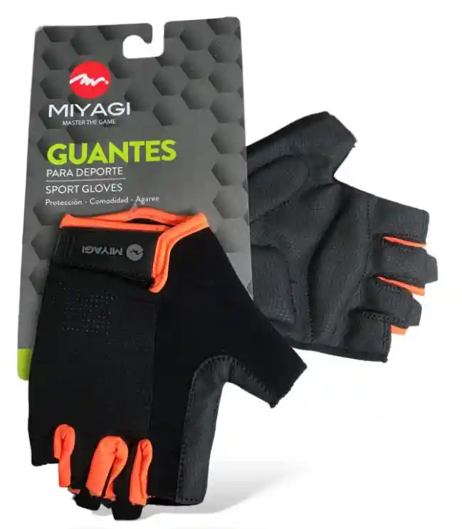 Guantes Para Deportes Miyagi Ciclismo, Fitness, Gimnasio, Training 8821