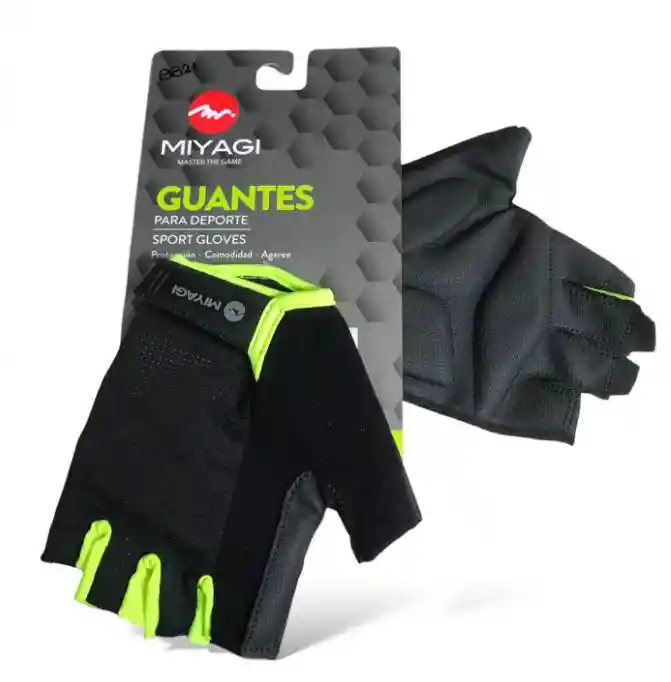 Guantes Para Deportes Miyagi Ciclismo, Fitness, Gimnasio, Training 8821