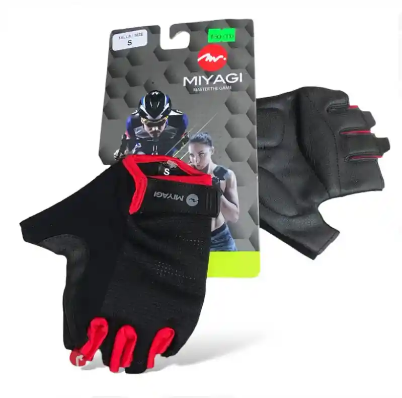 Guantes Para Deportes Miyagi Ciclismo, Fitness, Gimnasio, Training 8821