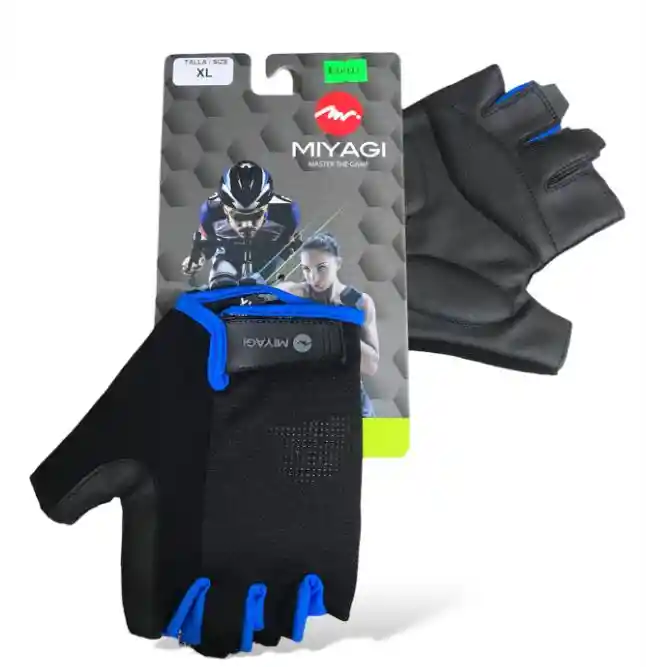 Guantes Para Deportes Miyagi Ciclismo, Fitness, Gimnasio, Training 8821