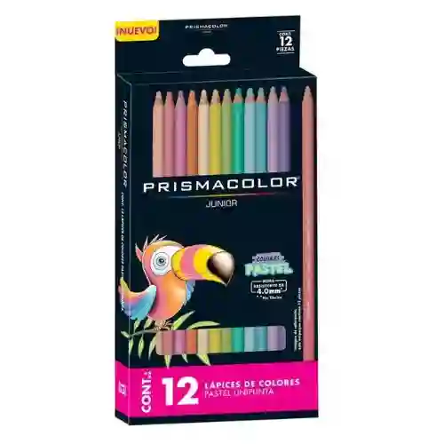 Colores Pastel Prismacolor X 12 Lapices