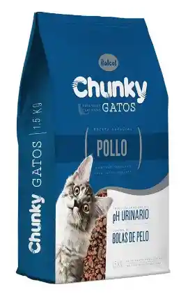 Chunky Gatos Pollo 1,5 Kg