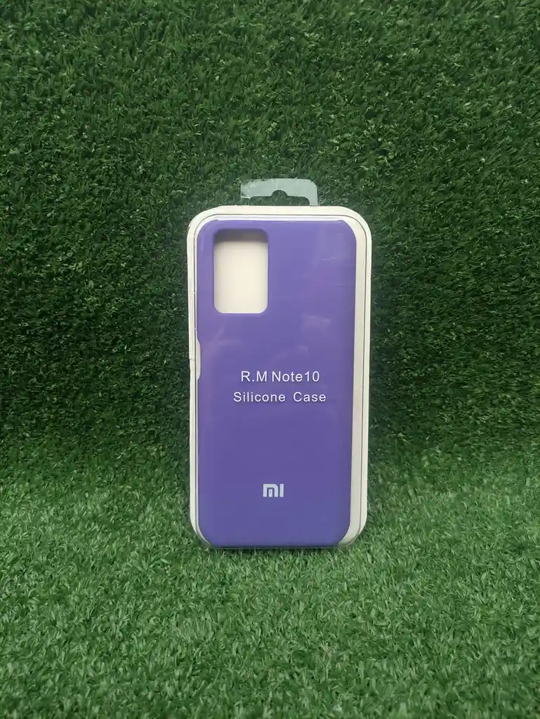 Xiaomi Redmi Note 10 | Forro Protector| Silicone Case | Morado | Xiaomi | Carcasa | Funda | Anti Humedad