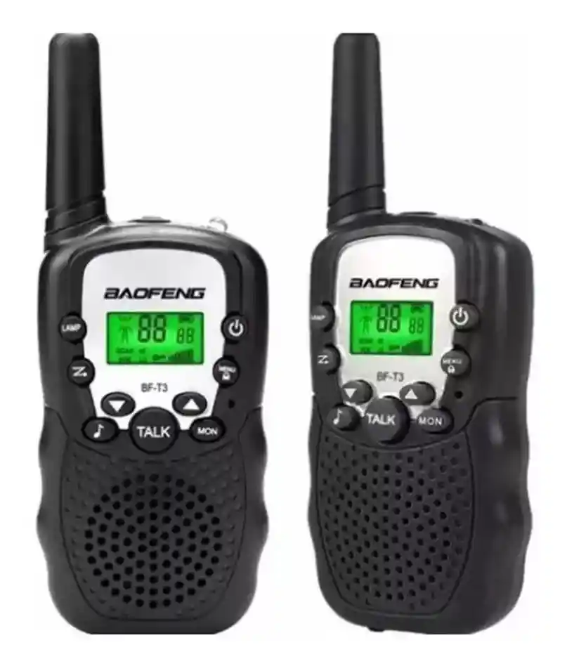 Mini Radios Bf-t3 Walkie Talkie X 2unidades Larga Distancia