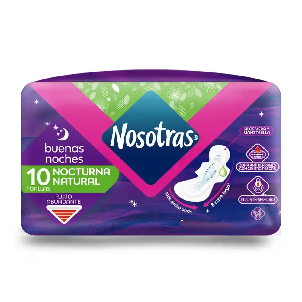 10 Toallas Nosotras Buenas Noches