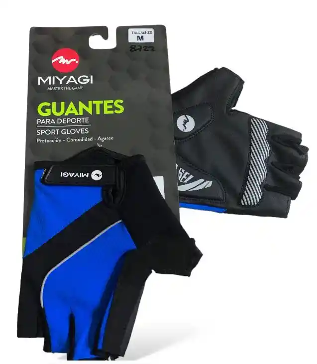 Guantes Para Deportes Miyagi Ciclismo, Fitness, Gimnasio, Training 8722