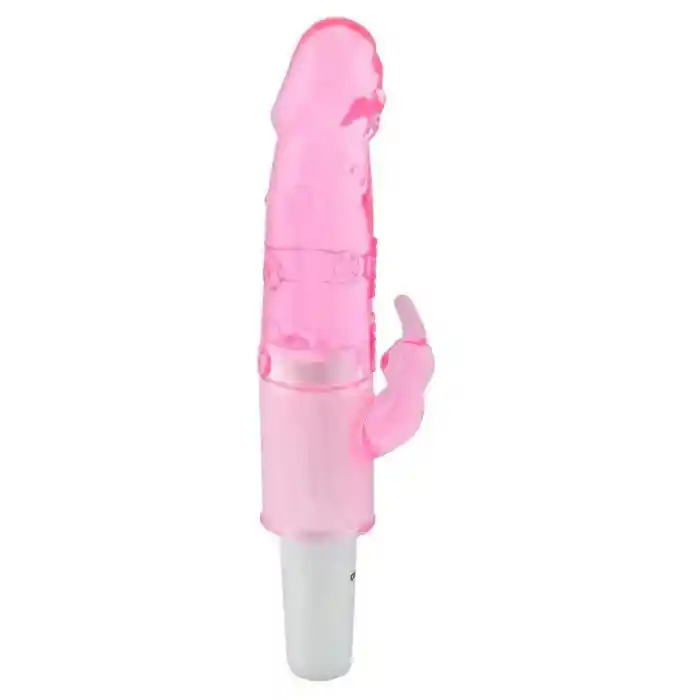 Vibrador Consolador Doble Estimulacion Rabbit Jelly