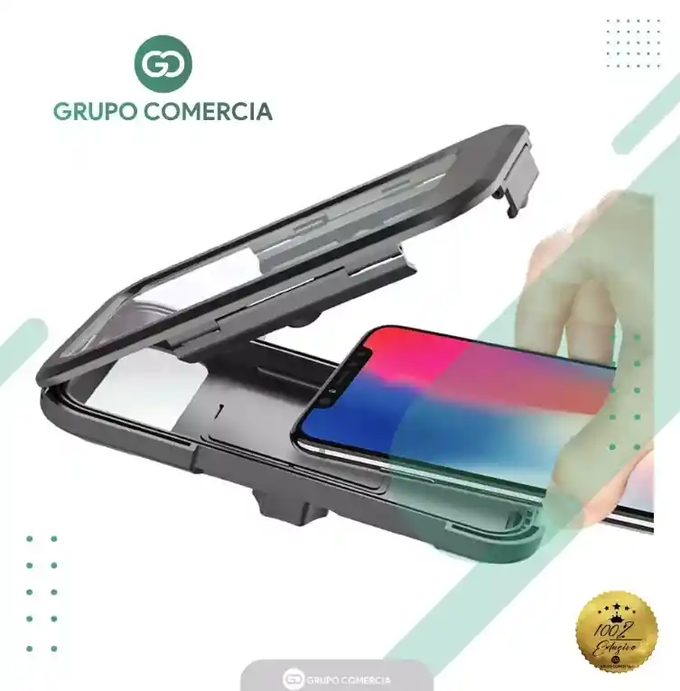 Holder De Celular Soporte Impermeable Moto Bicicleta Fino