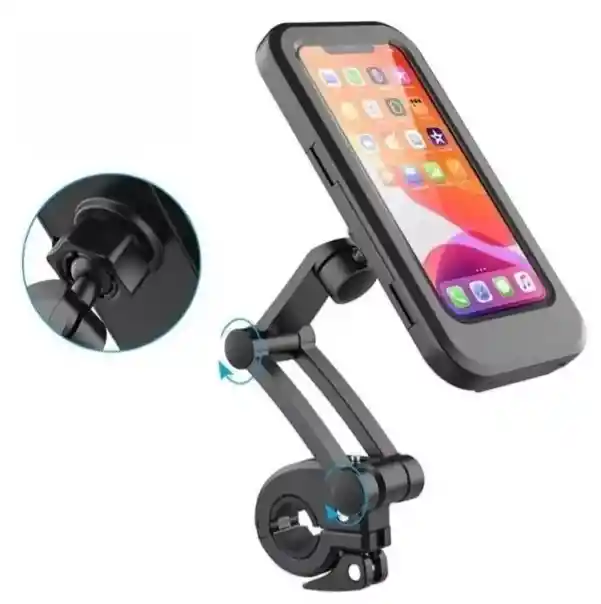 Holder De Celular Soporte Impermeable Moto Bicicleta Fino