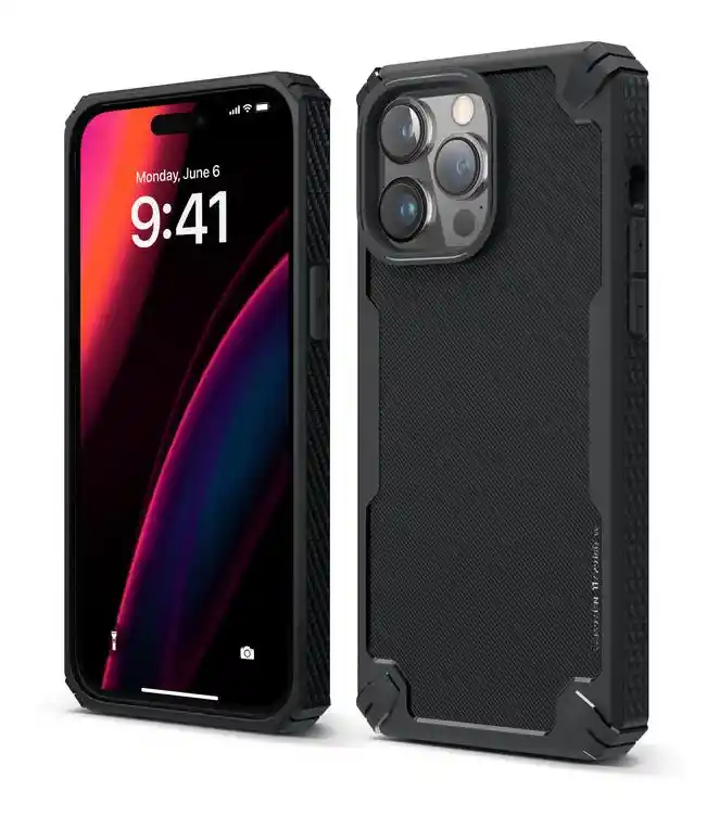 Estuche Para Iphone 14 Pro Max Armor Elago En Negro